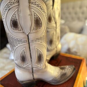 Corral Tobacco/Beige Western Boots